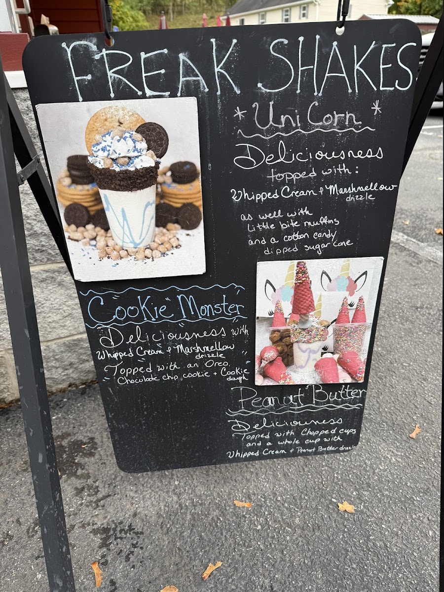 Mary Jane's Dairy Bar Menu - Image 1